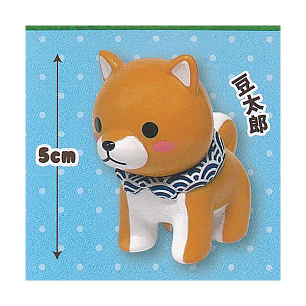 豆しば 三兄弟 おさんぽ フィギュア 1：豆太郎 アミューズ ガチャポン