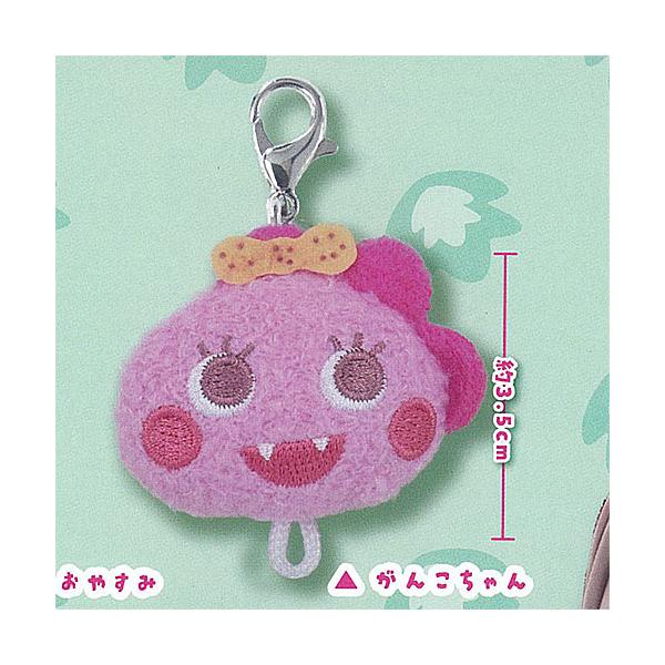 新 ざわざわ森の がんこちゃん ぬいぐるみ チャーム 1：がんこちゃん