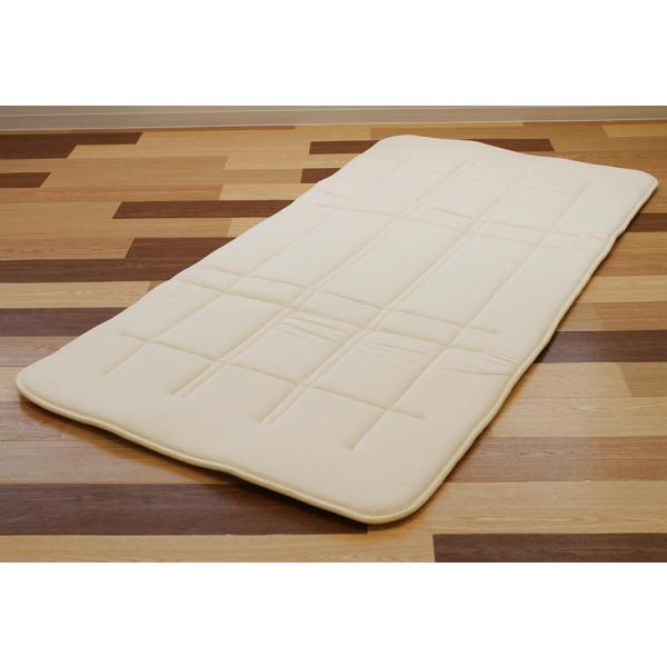 ルナール うすかーる敷ふとん シングルサイズ （約）100×205cm 厚さ3cm 約2.2kg 綿100％ 日本製 敷き布団 軽い 軽量