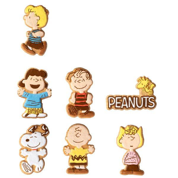 在庫品）PEANUTS カプセルクッキーマグコット 全7種セット 【※ネコポス