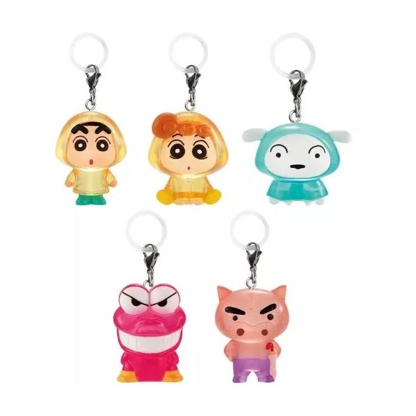 クレヨンしんちゃん　めじるしアクセサリー　全５種　コンプリート Amazon | クレヨンしんちゃん めじるしアクセサリー パステル