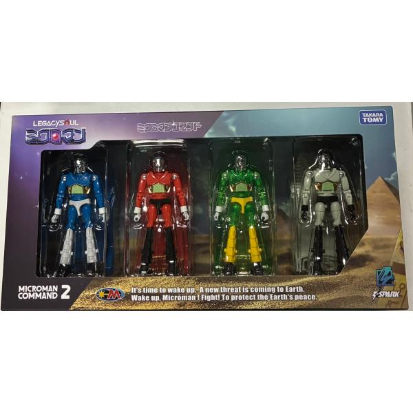 LEGACYSOUL ミクロマン コマンド2号 4体セット : ゆうゆう 商店 - 通販