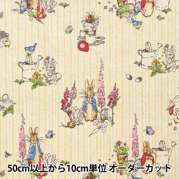 数量5から 生地 綿麻キャンバス ピーターラビット クラシックリネン イエロー Prc 06c 124 07 026 003 ユザワヤ 通販 Yahoo ショッピング