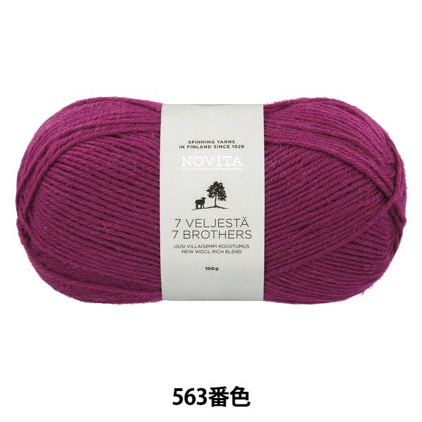 ソックヤーン 『NOVITA 7BROTHERS CLASSIC COLLECTION 563番色