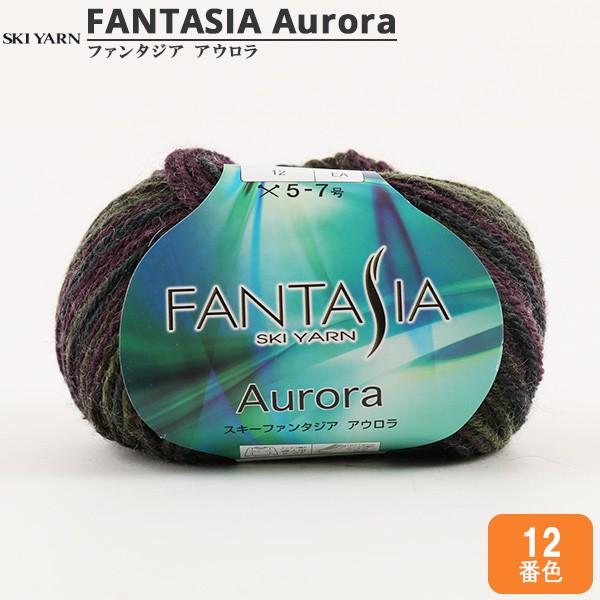 H~ю wFANTASIA Aurora (t@^WA AE) 12ԐFx SKIYARN XL[[