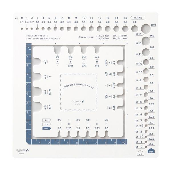 他サイト： 編み物ツール 『ニットゲージ トリオ 55-803』 Clover クロバーの商品画像