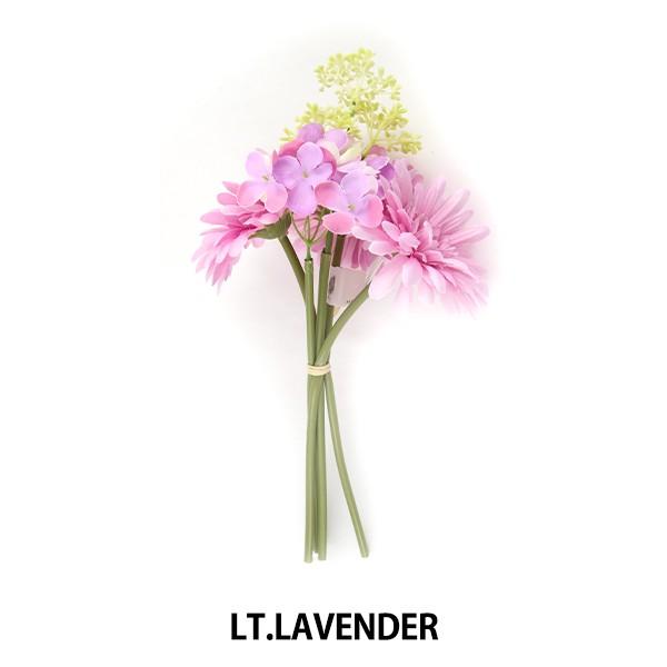 造花 シルクフラワー ガーベラベリーバンドル ラベンダー ユザワヤ 通販 Paypayモール