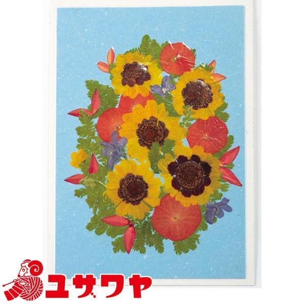 押し花キット はじめてさん 押し花絵キット ハルシャギクのお花畑 ユザワヤ 通販 Paypayモール