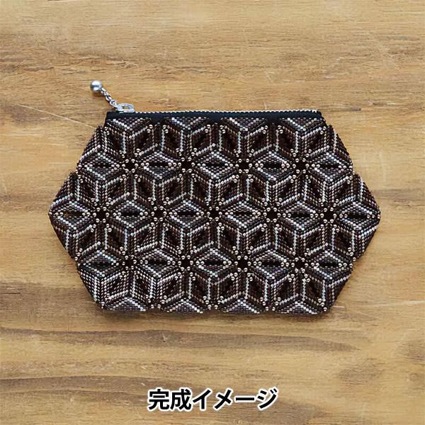 ビーズキット 『デリカビーズで作るビーズステッチポーチキット