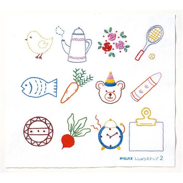 刺しゅうキット最大30 オフ オリムパス 基本型ステップ2 刺しゅうキット ししゅう フランス刺繍 クロスステッチ ユザワヤ 通販 Paypayモール