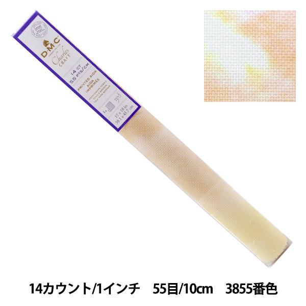 hイz wCharles CRAFT PRINTED AIDA(vg AC[_) 14JEg 55 3855ԐF(SAND l)x DMC fB[GV[