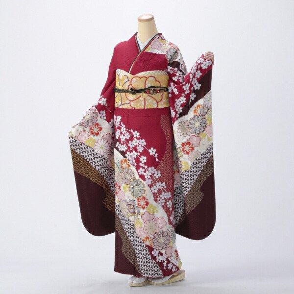 京都きもの友禅 振袖レンタル (成人式) 振袖 フルセット Mサイズ 古典