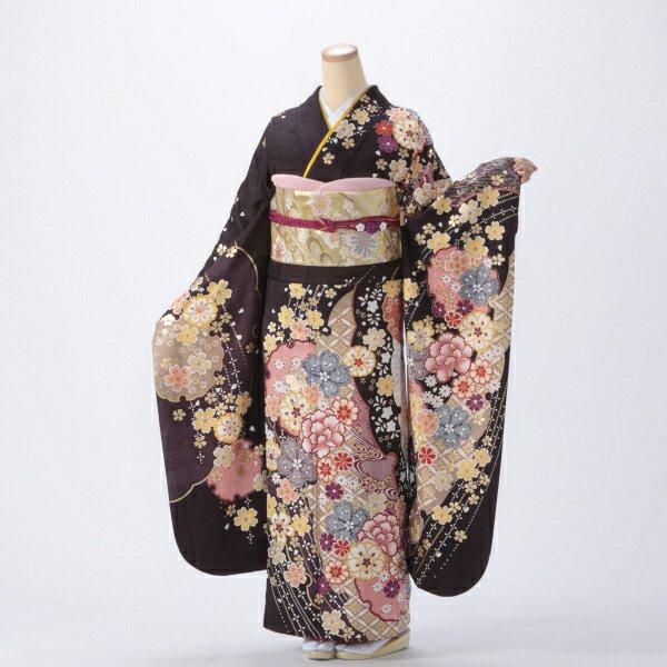 京都きもの友禅 振袖レンタル (成人式) フルセット Lサイズ 古典