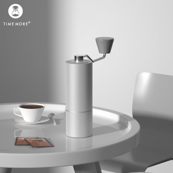 TIMEMOREタイムモア コーヒーミル C2 手挽きコーヒーグラインダー ステンレス臼 容量25ｇ 36段階調整可能 省力 均一 coffee  grinder 限定版シルバー :TM-C2-S:ゆずきショップ 通販 
