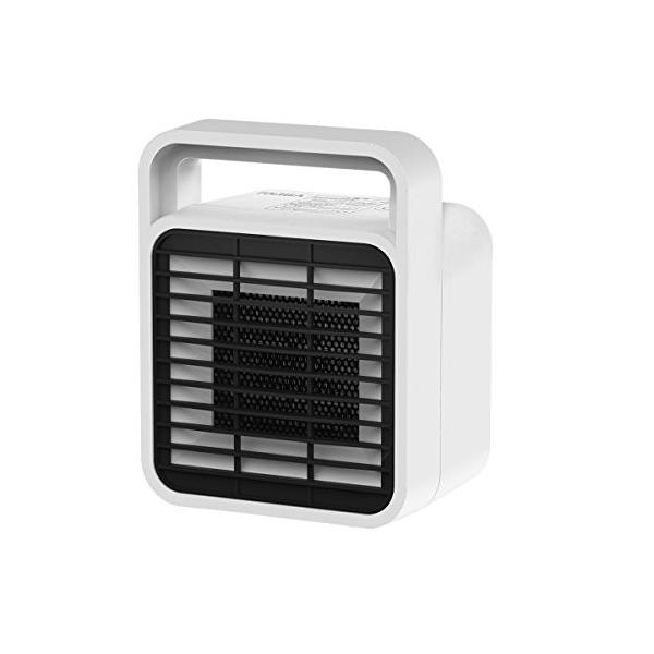 セラミックヒーター Fochea 300w 温風 送風 省エネ 節電 デスクヒーター 転倒off機能搭載