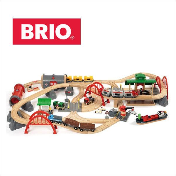 木製レールセット レール ロードデラックスセット Brio ブリオ 木製 おもちゃ 知育玩具 送料無料 ウェルフェアヤフー店 通販 Yahoo ショッピング