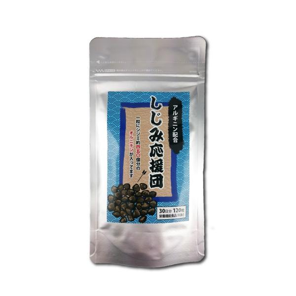 訳あり　メール便なら送料無料　しじみ応援団 120粒栄養機能食品（ビタミンB1）　オルニチン アルギニン配合　販売期間2026年9月30日まで　