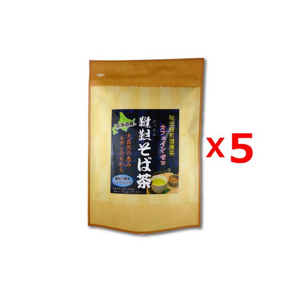 送料無料　5個セット　韃靼そば茶 だったんそば茶 2g×14包 ティーバッグ ルチン 　健康茶　