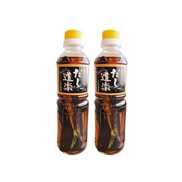 焼きあご入り だし道楽 500ml 2本セット