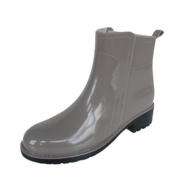 ノーブランド レインシューズ レインシューズ スリッポン レインブーツ M レディース M Yycショップ サイズ グレー