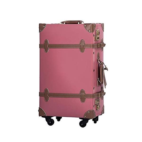 トランクケース 可愛い キャリーバッグ 可愛い カジュアルスーツケース 5色4サイズ 復古主義 スーツケース Ssサイズ機内持ち込み可 Yycショップのtanobi Tanobi おしゃれ マカロンピ