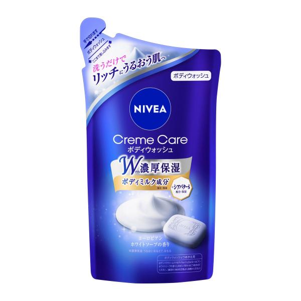 花王 ニベア クリームケアボディウォッシュ ヨーロピアンホワイトソープの香り 360ml 詰め替え用 石鹸 ボディソープ 価格比較 価格 Com