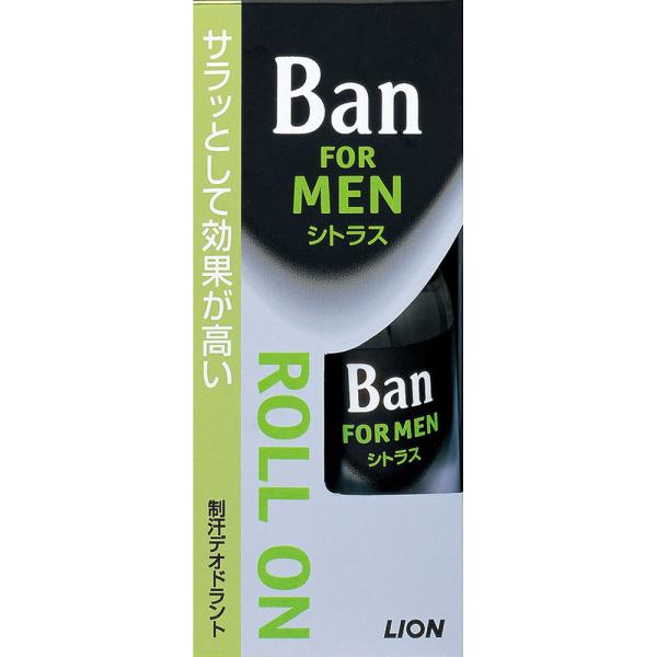 バン 男性用 ロールオン 30ml ライオン