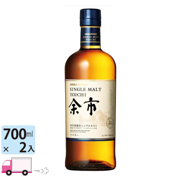 n*o様 余市　シングルモルト 700mL 45% 箱付き 2本セット 未開栓 ニッカ シングルモルト 余市 45% 700ml 箱付 ウイスキー – SAKE