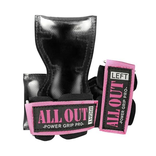 他サイト： ALLOUT パワーグリップ プロ 正規品 オールアウト 3サイズ 2カラー (ピンク（ MLサイズ)）の商品画像