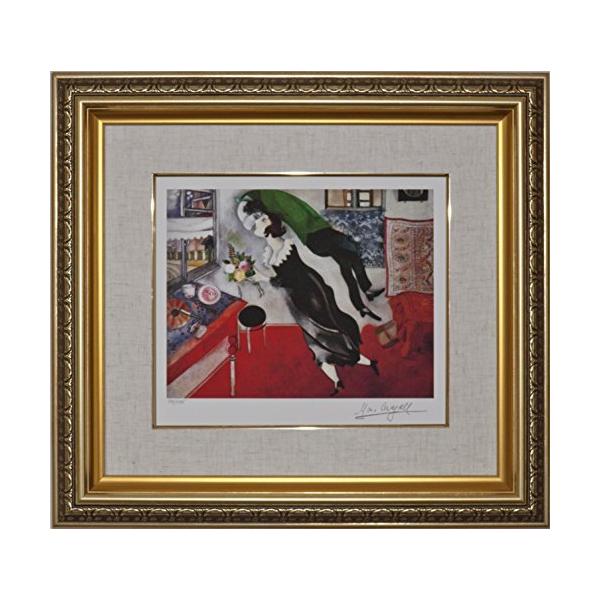 絵画 マルク シャガール 誕生日 額縁付 アート壁掛けインテリア 絵画 マルク シャガール 誕生日 額縁付 アート壁掛けインテリア