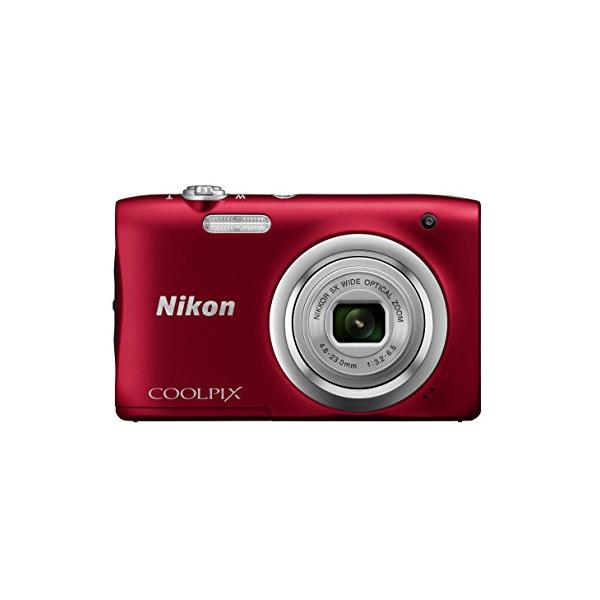 Nikon デジタルカメラ COOLPIX A100 光学5倍 2005万画素 レッド Nikon デジタルカメラ COOLPIX A100 光学5倍 2005万画素 レッド