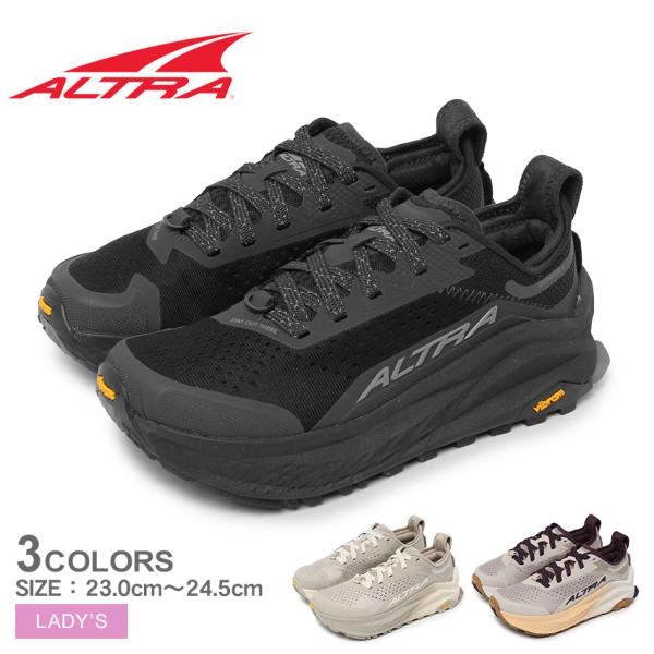 アルトラ トレイルランニングシューズ レディース オリンパス 6 ALTRA トレラン ハイキング 高性能 長時間 長距離 快適 おしゃれ 爆買