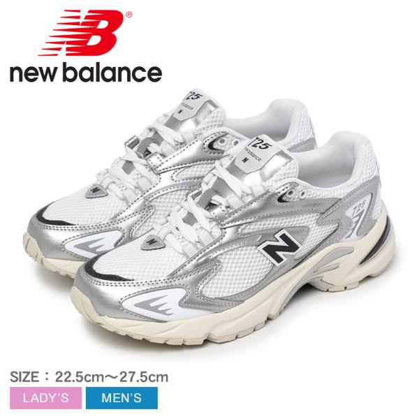 New Balance ML725 ホワイト/シルバー New Balance NEW BALANCE ML725B width D WHITE ニューバランス
