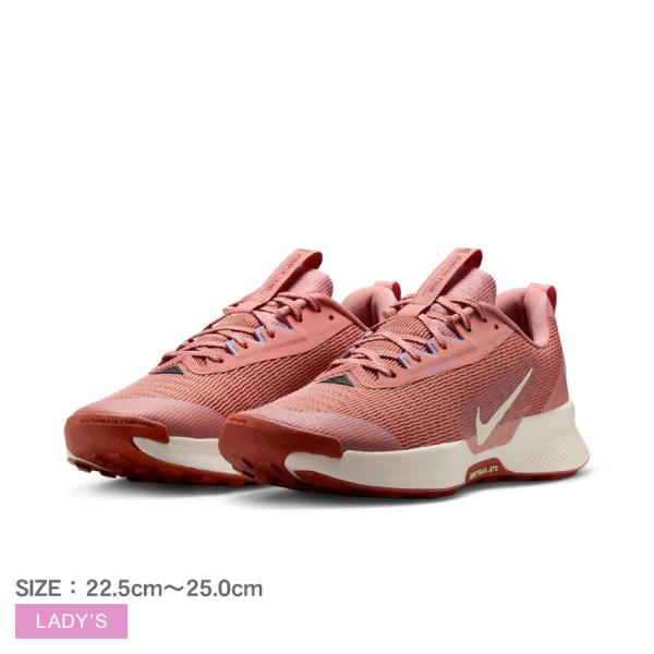 ナイキ ランニングシューズ レディース ジュニパー トレイル 3 NIKE FQ0902 レッド 赤 靴 シューズ ローカット ランニング 運動 爆買