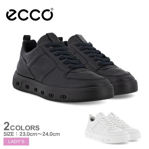 【えび】 ECCO Street 720 Women ウィメンズ レザーGore-Texスニーカー