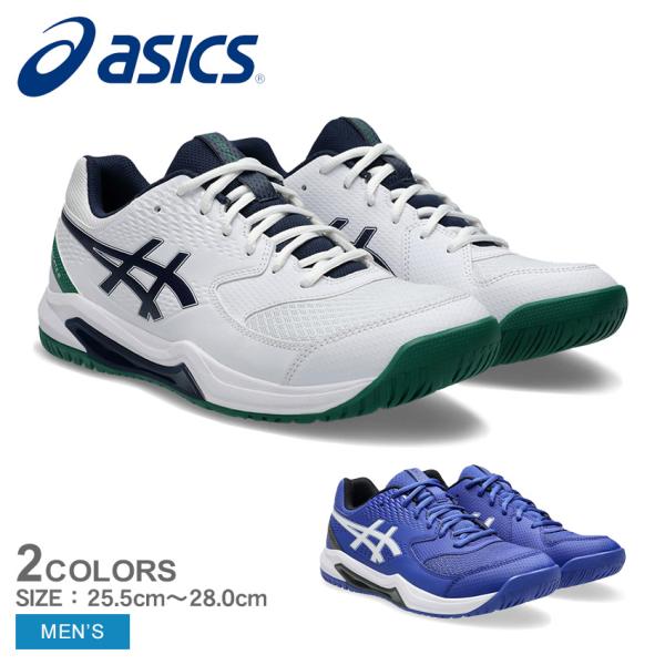 ■ブランド：ASICS アシックス■アイテム：テニスシューズ■スタイルNo：1041A408■商品名：GEL-DEDICATE 8（オールコート）■性別：メンズ■原産国：Cambodia 他■素材：アッパー：人工皮革（合成皮革）、合成繊維イ...