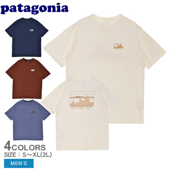 patagonia（パタゴニア） 半袖Tシャツ メンズ 73 スカイライン