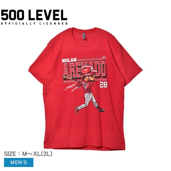 ネコポス配送） ファイブハンドレットレベル 半袖Tシャツ メンズ