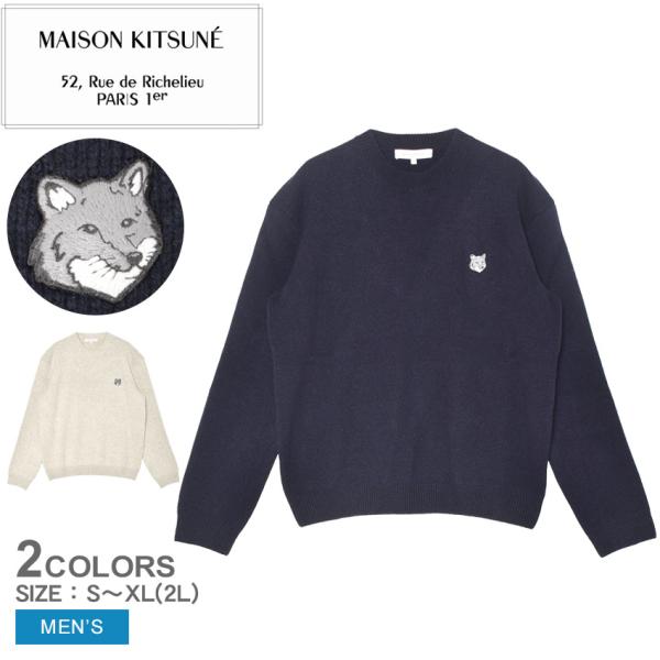 MAISON KITSUNE（メゾン キツネ） ニット メンズ フォックスヘッド