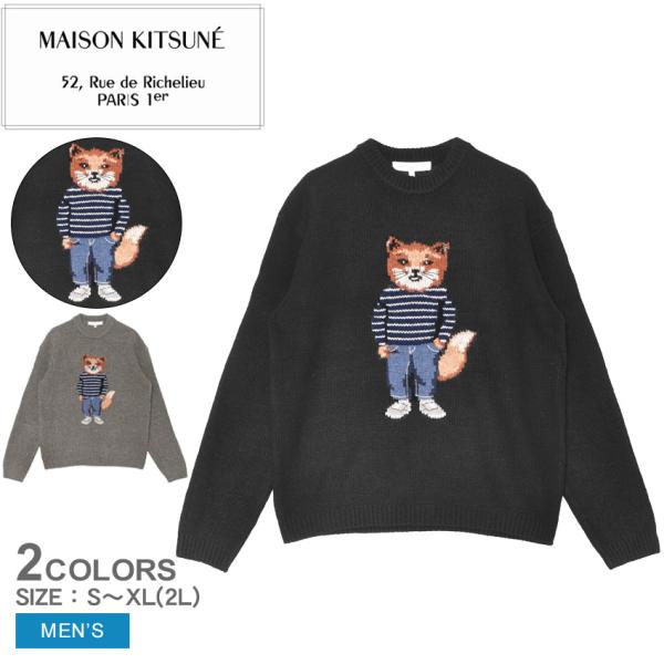 MAISON KITSUNE（メゾン キツネ） ニット メンズ ドレスド フォックス