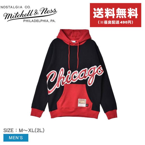 Mitchell&Ness（ミッチェルアンドネス） プルオーバーパーカー メンズ