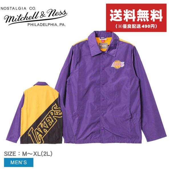 Mitchell&Ness（ミッチェルアンドネス） コーチジャケット メンズ
