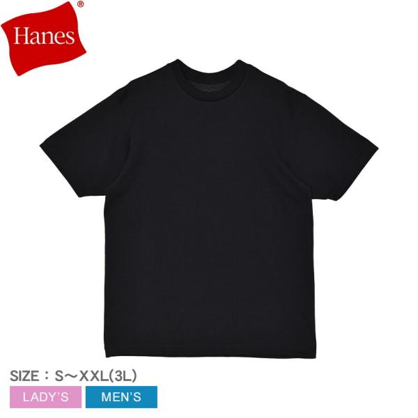 Hanes 黒色 Tシャツ Lサイズ マドンナ Hanes（ヘインズ） 半袖Tシャツ メンズ レディース Hanes T-SHIRTS