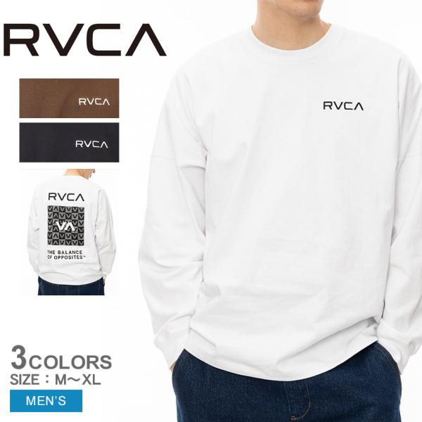RVCA ルーカ 長袖Tシャツ メンズ PATCH BALANCE LT BE042060