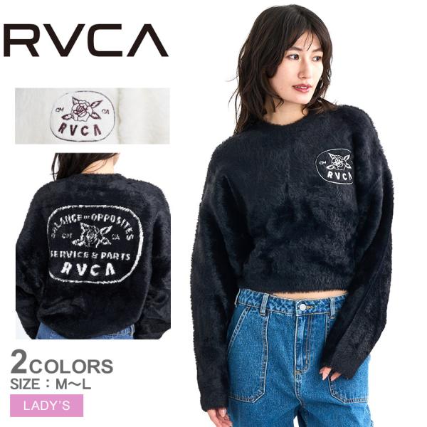 RVCA（ルーカ） ニット レディース LOOSE FIT JQ KNIT RVCA BF044652