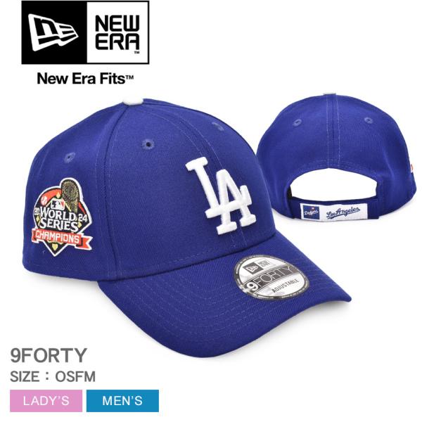 新品　村上隆 MLB　NEWERA 9FORTY ドジャース キャップ　ネイビー NEW ERA（ニューエラ） 帽子 メンズ レディース MLB CHAMPION 9FORTY
