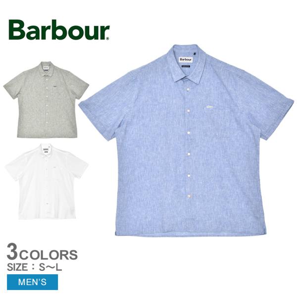 (取寄) バブアー メンズ ネルソン ショート スリーブ サマー フィット シャツ Barbour men Nelson Short Sleeve Summer Fit Shirt Mist Barbour（バブアー） 半袖シャツ メンズ NELSON SHORT SLEEVED SUMMER