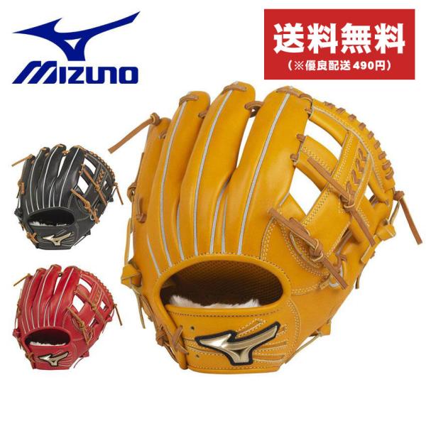MIZUNO 送料無料 ミズノ グローブ 軟式用 グローバルエリート H