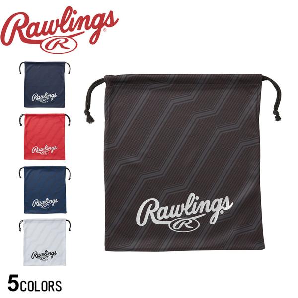 ローリングス 野球用品 グラブ袋 Rawlings EAC14F02 ブラック 黒