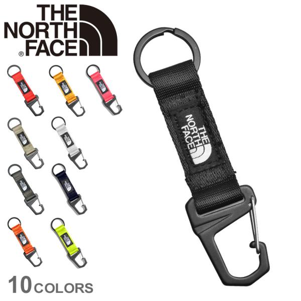 （ゆうパケット可） ザ ノースフェイス キーホルダー TNF キーキーパー THE NORTH FACE NN32001 ブラック 黒 グレー ノースフェース キーリング ロゴ